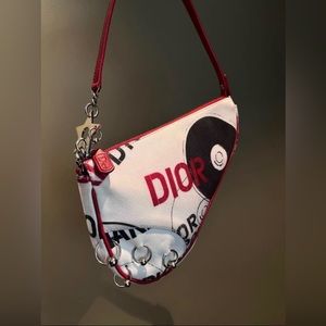 Dior vintage Hardcore Rock small saddle bag